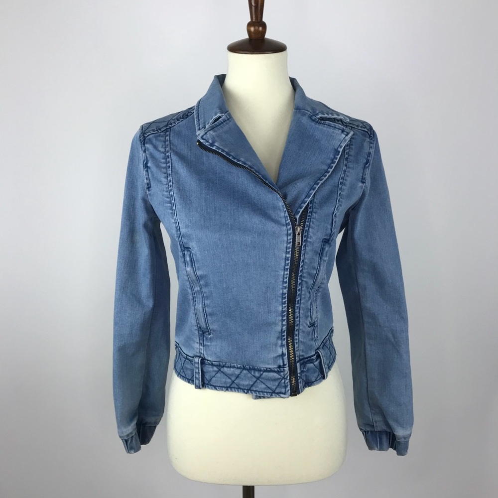 Dear Creatures Anthropologie Denim Jacket